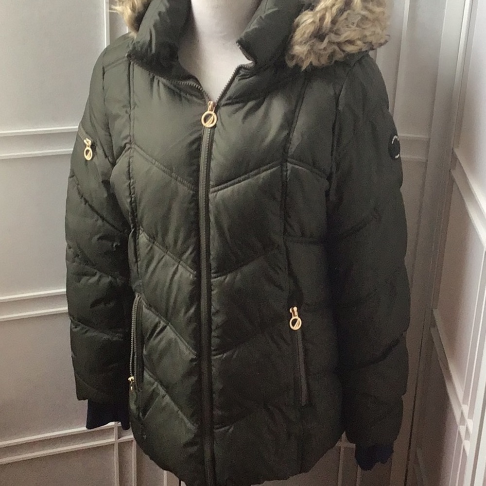 Hooded Nautica Coat - lined pockets